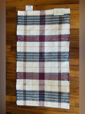 Threshold Plaid Kitchen Rug